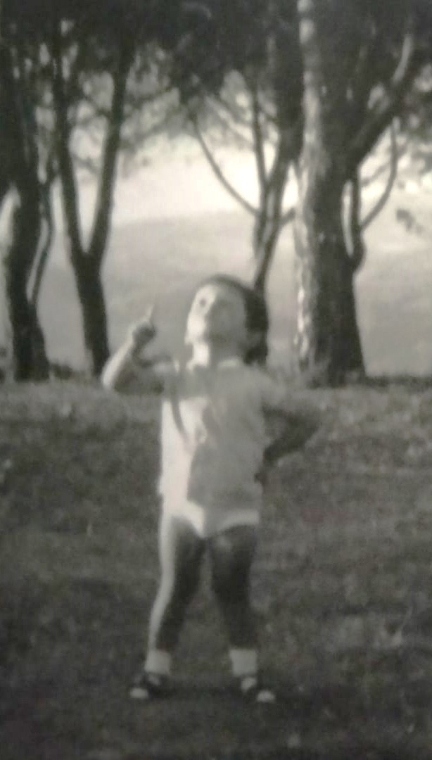 Giuseppe Bruni da bambino